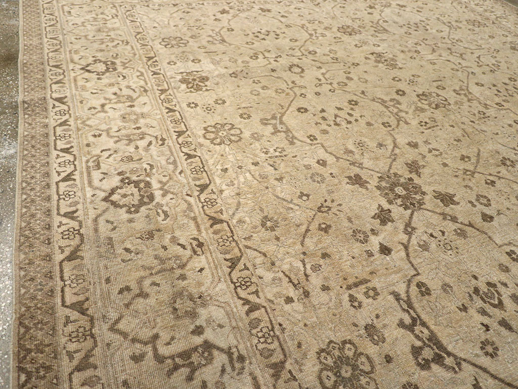 Vintage tabriz Carpet - # 57950