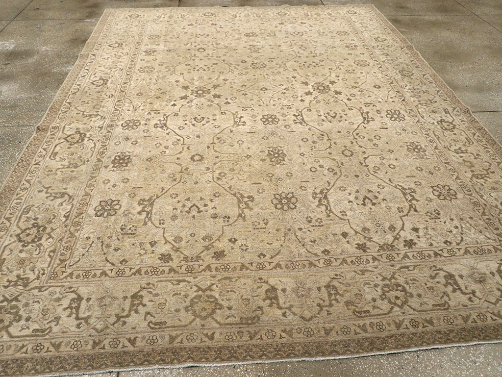 Vintage tabriz Carpet - # 57950