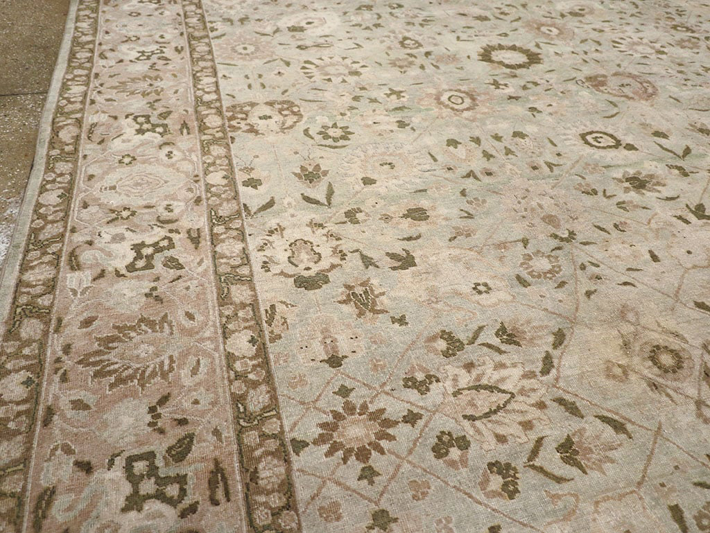 Vintage tabriz Carpet - # 58064
