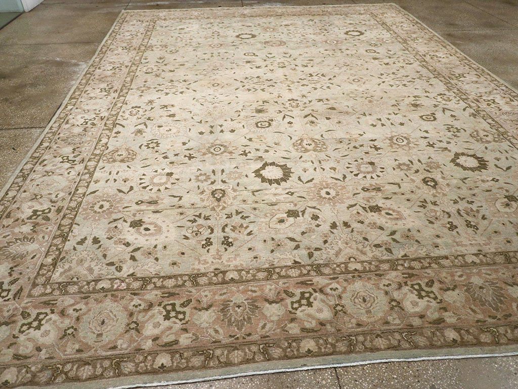 Vintage tabriz Carpet - # 58064