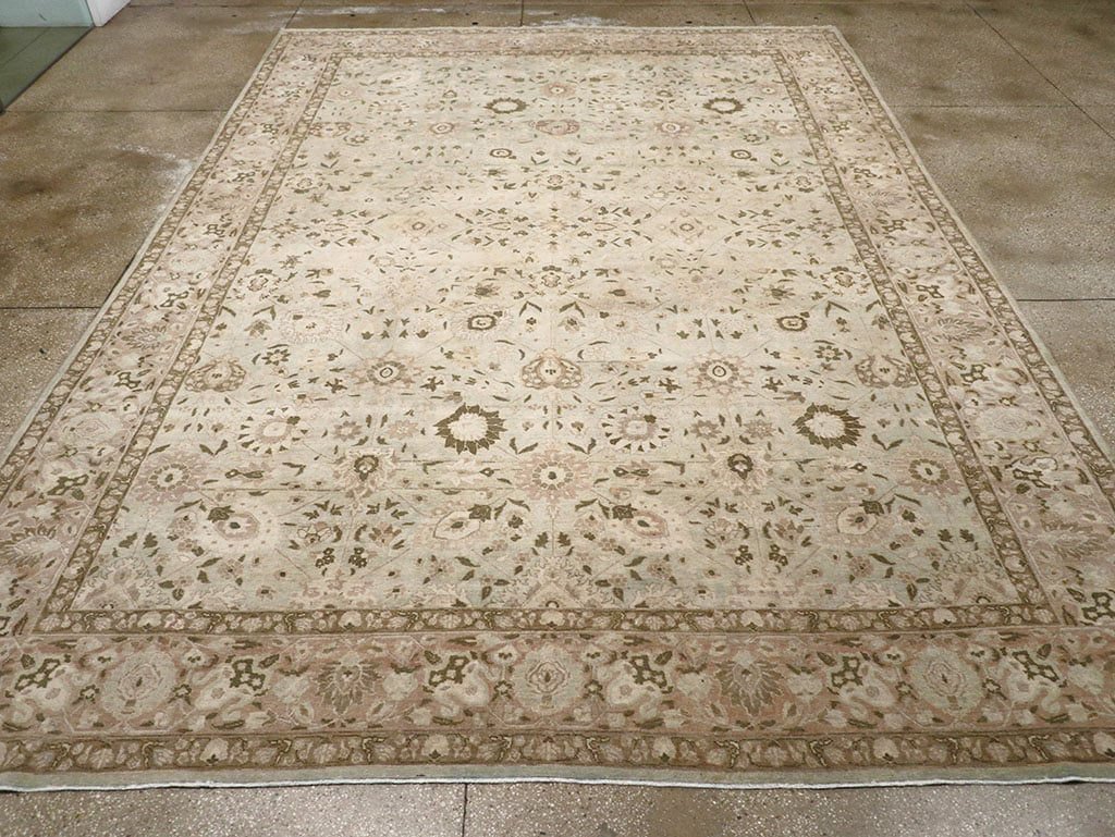 Vintage tabriz Carpet - # 58064
