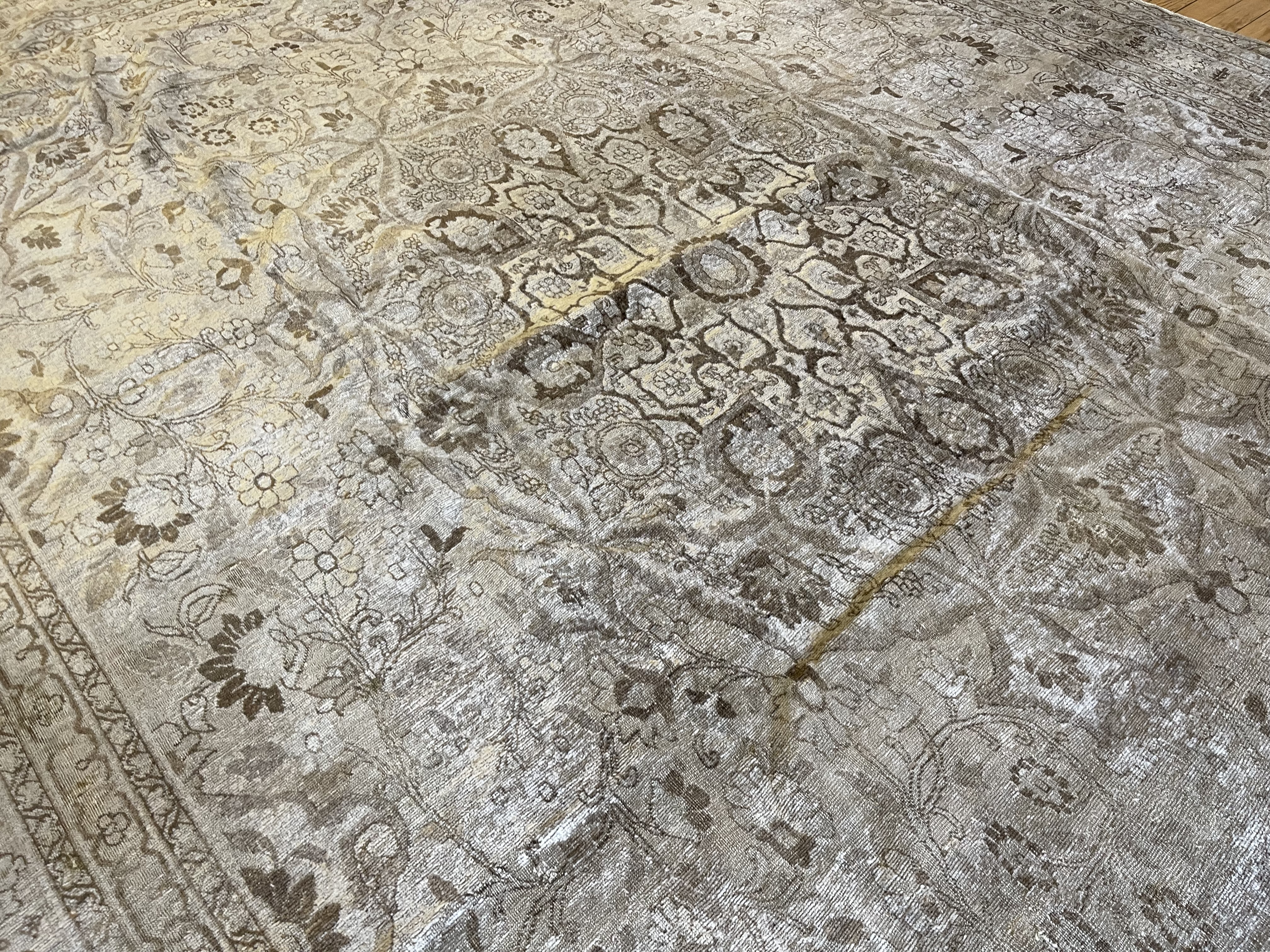 Vintage tabriz Carpet - # 78239