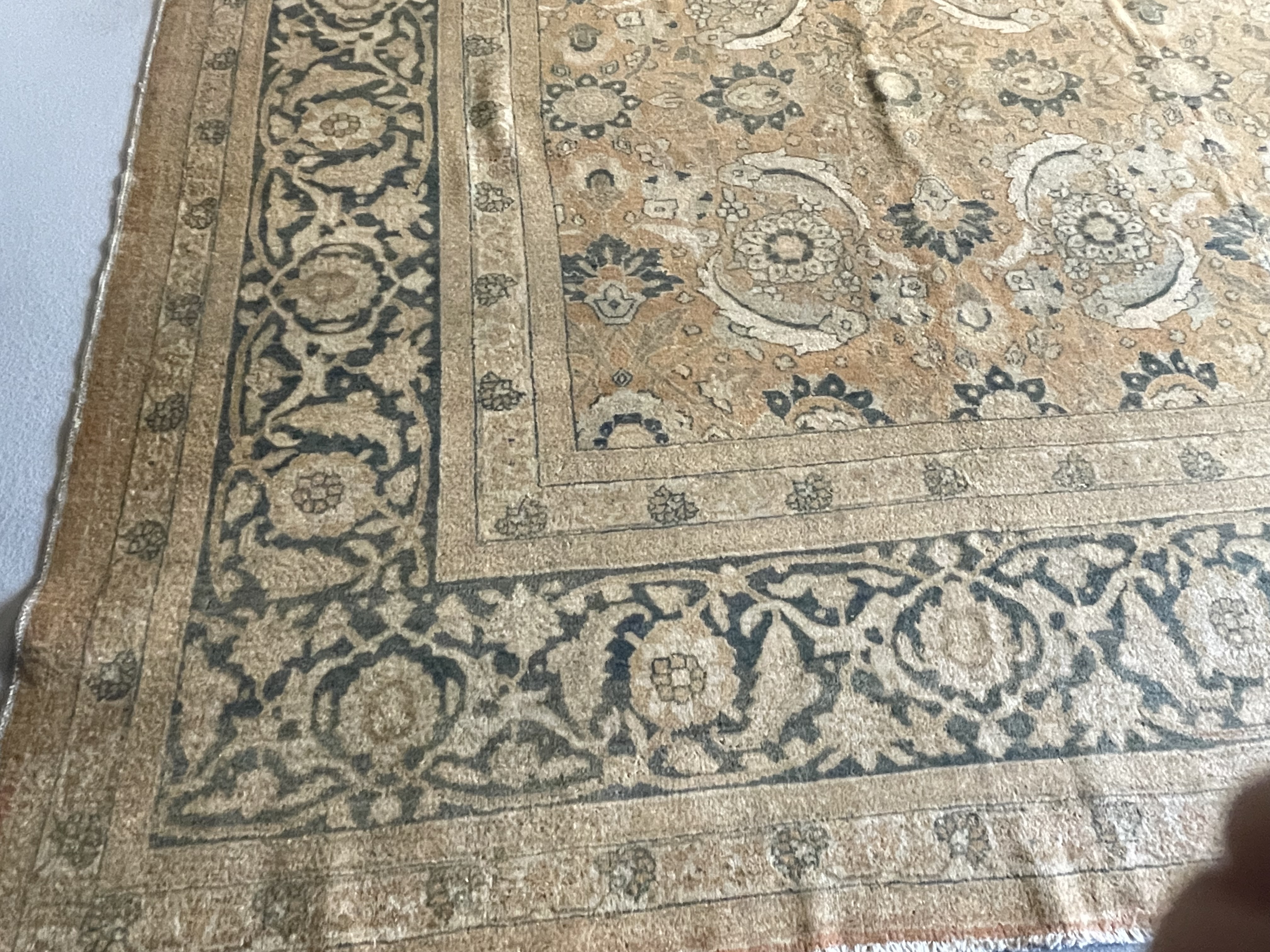 Vintage tabriz Carpet - # 78709