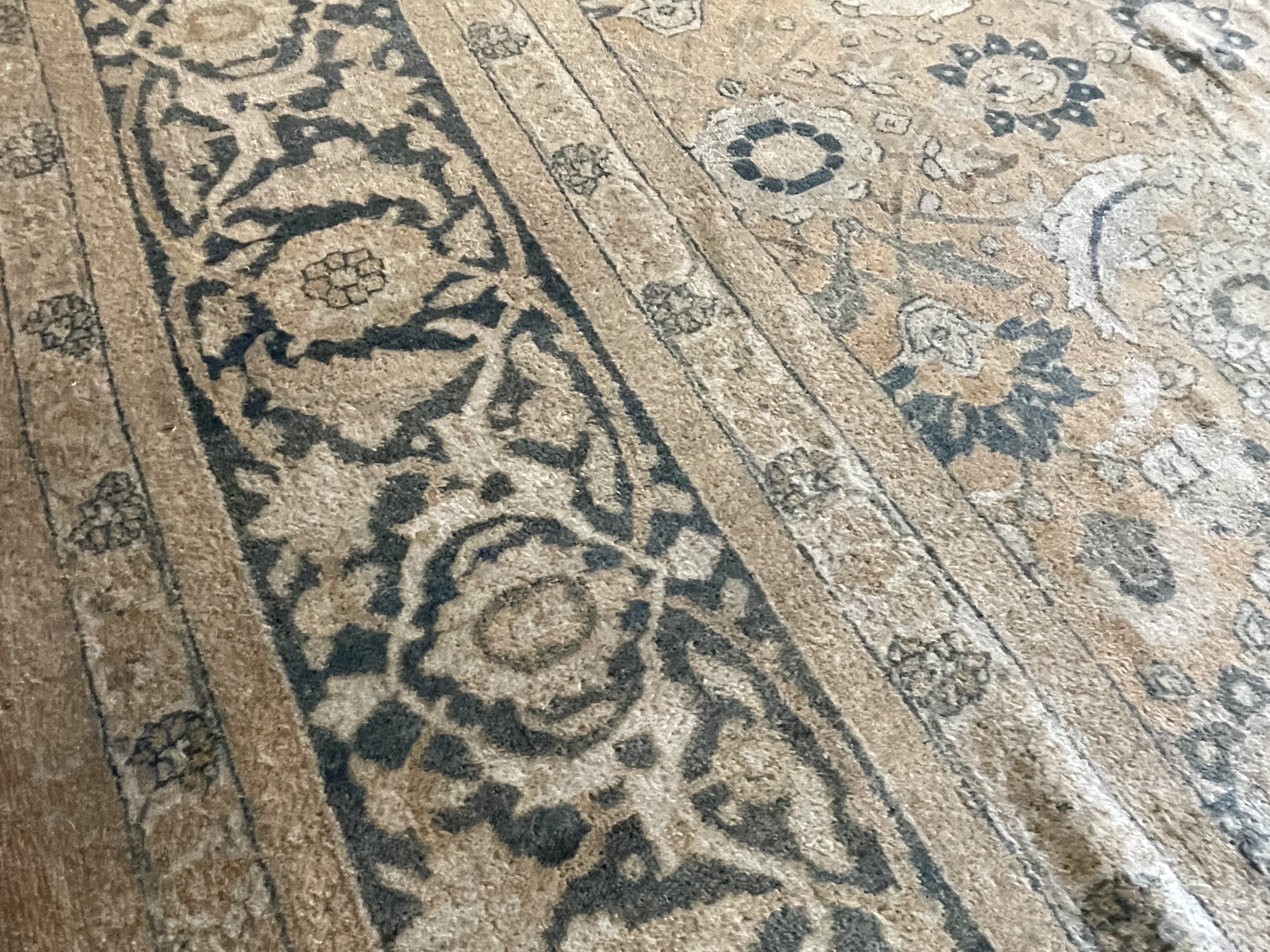 Vintage tabriz Carpet - # 78709