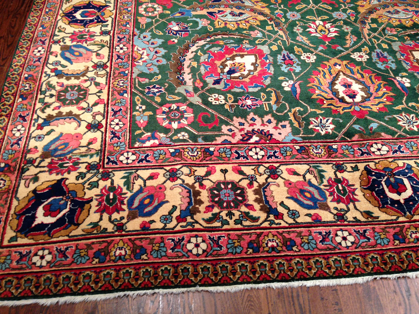 Vintage tabriz Carpet - # 8812