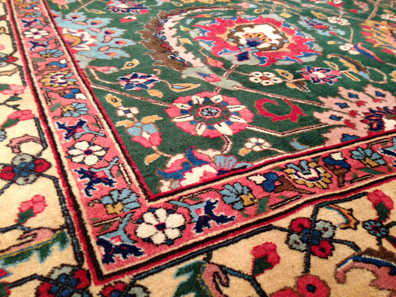 Vintage tabriz Carpet - # 8812