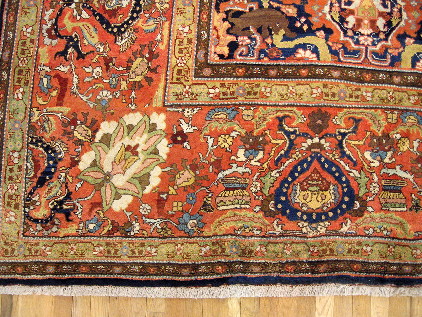 Vintage tabriz Carpet - # 8870