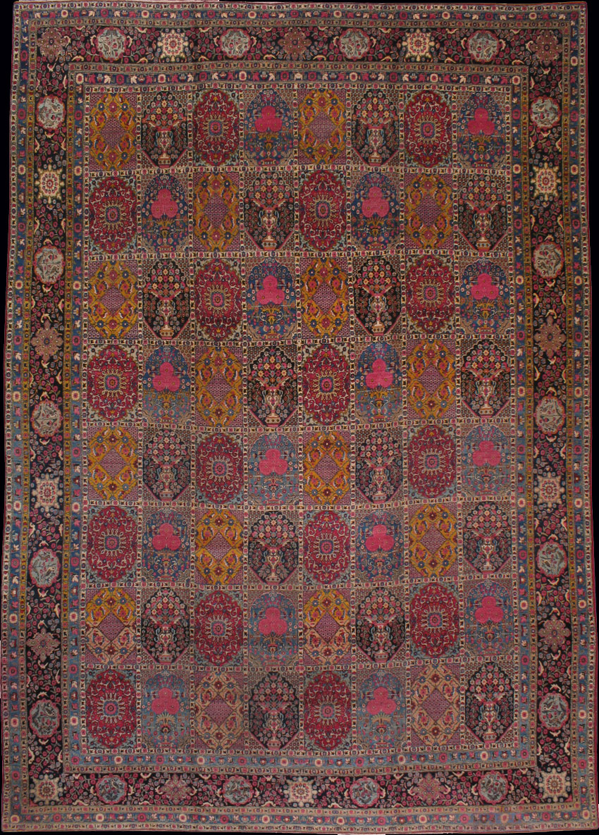 Vintage teheran Carpet - # 10753