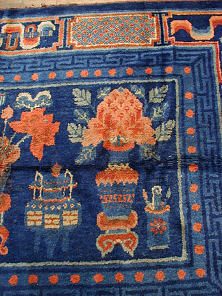 Vintage tibetan Rug - # 4328