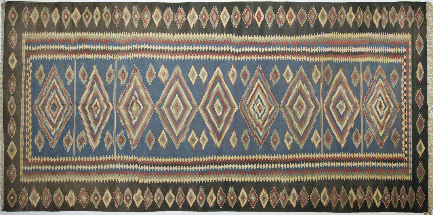 Vintage durhie cotton Carpet - # 54889