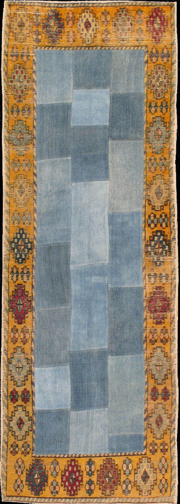 Vintage vintage patchwork kilim Runner - # 40520