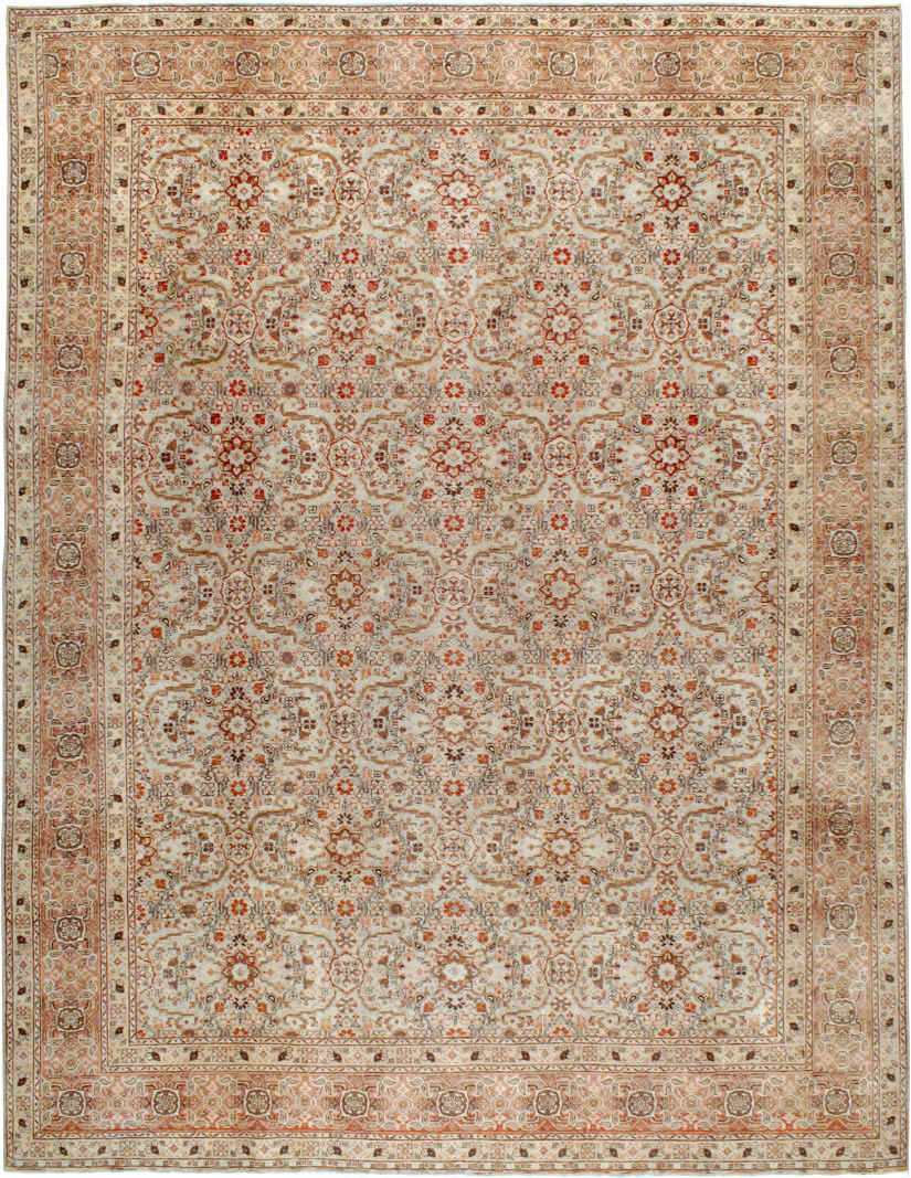 Vintage tabriz Carpet - # 54998