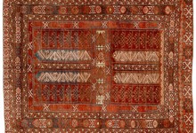 afghan Rug - # 126226