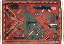 afghan Rug - # 108349