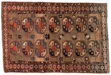 afghan Rug - # 125508