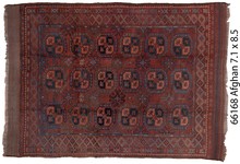 afghan Rug - # 127630