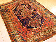Antique afshar Rug - # 3794