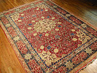 Antique agra Rug - # 2458