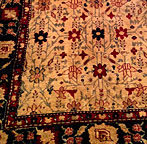 Antique agra Rug - # 8514