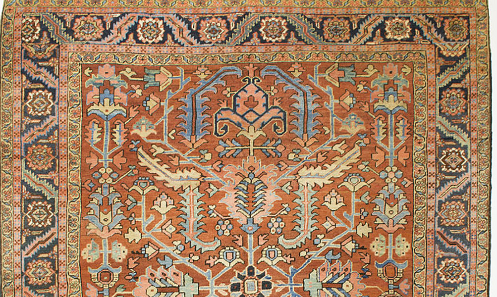 Antique heriz Carpet - # 54880