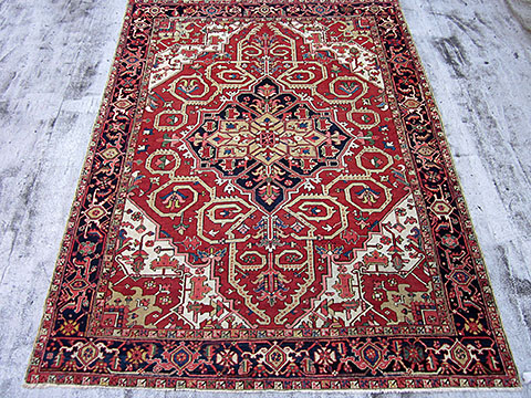 Antique heriz Carpet - # 54958
