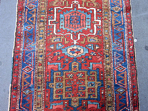 Antique heriz Runner - # 54961