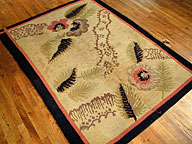 Antique art deco Rug - # 2413