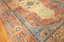 Antique bakshaish Carpet - # 51411