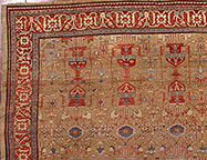 Antique bakshaish Carpet - # 51975