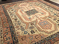 Antique bakshaish Carpet - # 52466