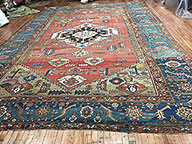Antique bakshaish Carpet - # 52957