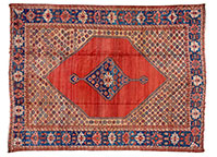 Antique bakshaish Carpet - # 54211