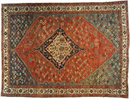 Antique bakshaish Carpet - # 54313