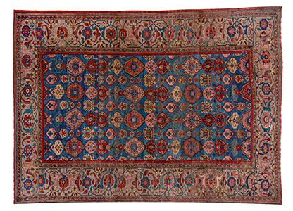 Antique bakshaish Carpet - # 55423