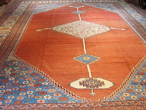 Antique bakshaish Carpet - # 56539