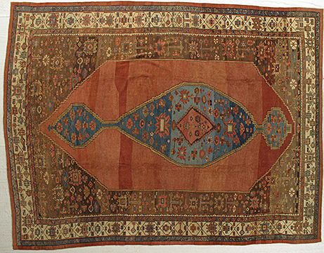 Antique bakshaish Carpet - # 56573