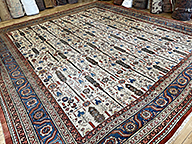 Antique bakshaish Carpet - # 57886