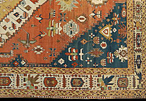 Antique bakshaish Carpet - # 7257