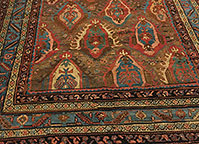 Antique bakshaish Rug - # 80016