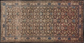 Antique bakshaish Rug - # 41460