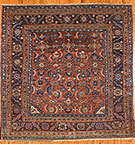 Antique bakshaish Rug - # 50881