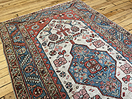Antique bakshaish Rug - # 57890