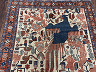 Antique bakshaish Rug - # 80132