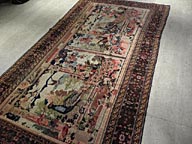 Antique baktiari Rug - # 6359