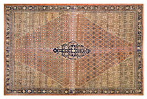 Antique bibi kabad Carpet - # 54146