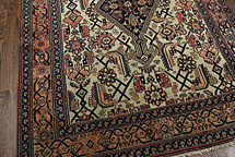 Antique bibi kabad Rug - # 7966