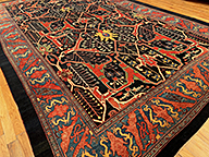 Antique bidjar, geirous Carpet - # 56451