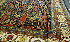 Antique bidjar, geirous Carpet - # 6084