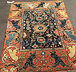 Antique bidjar, geirous Rug - # 80036
