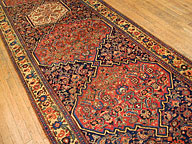 Antique bidjar Runner - # 4293